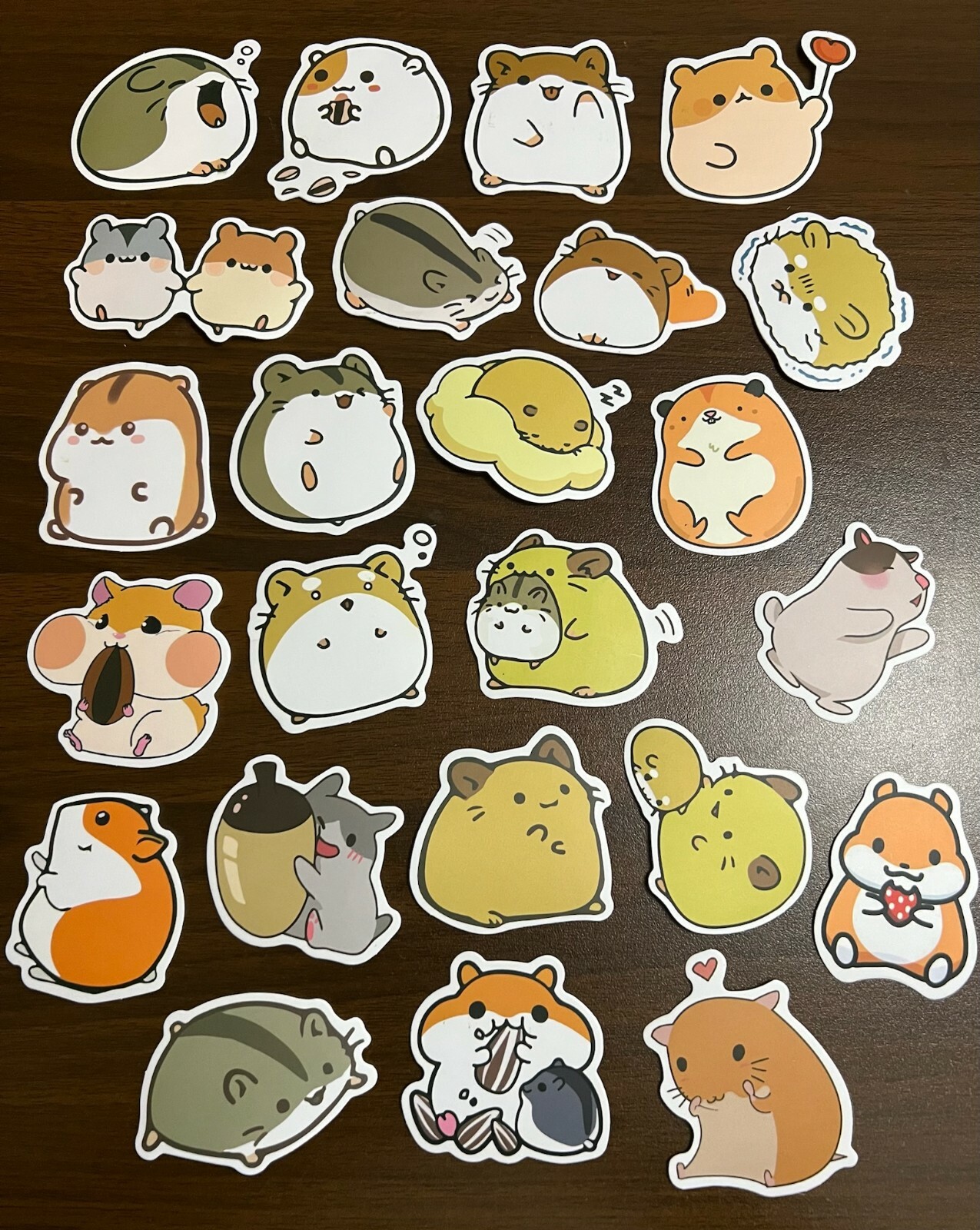 CARTOON HAMSTER~ Cartoon~ Stickers Pack~ anime 50 PC gallery