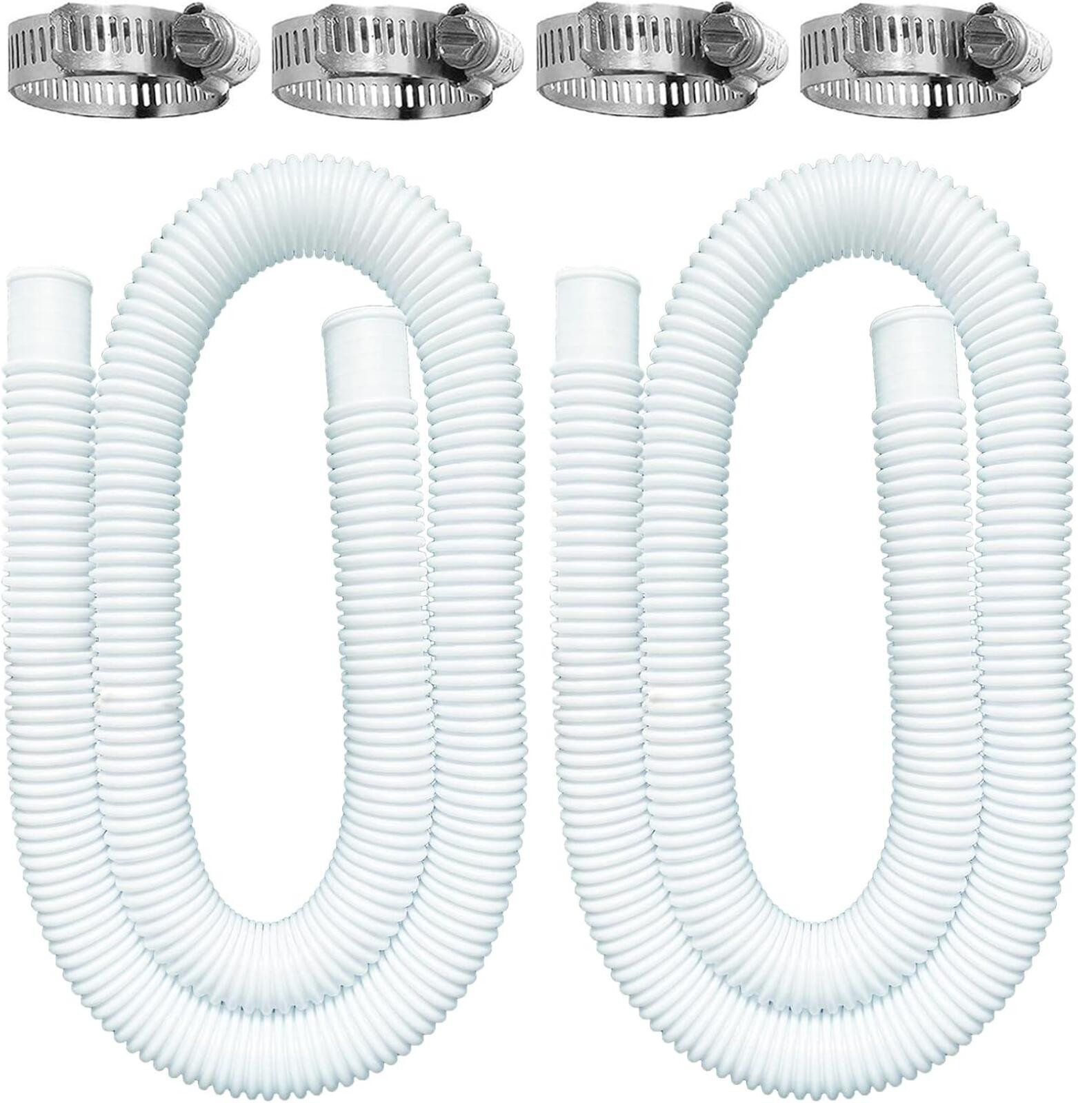 Pool Hoses for Above Ground Pools, 2 Pack 1.25 x 59 Inch Pool Filter Pump Hoses gallery