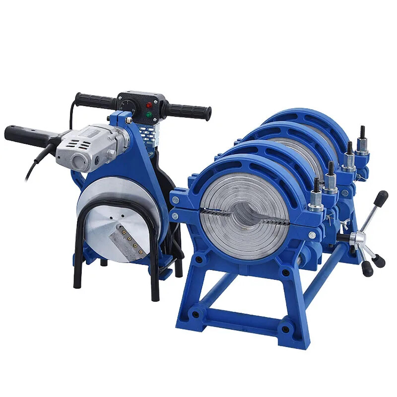 1PC 50-200 Four Rings Manual Butt Welding Machine PE Pipe Welding Machine Pe gallery