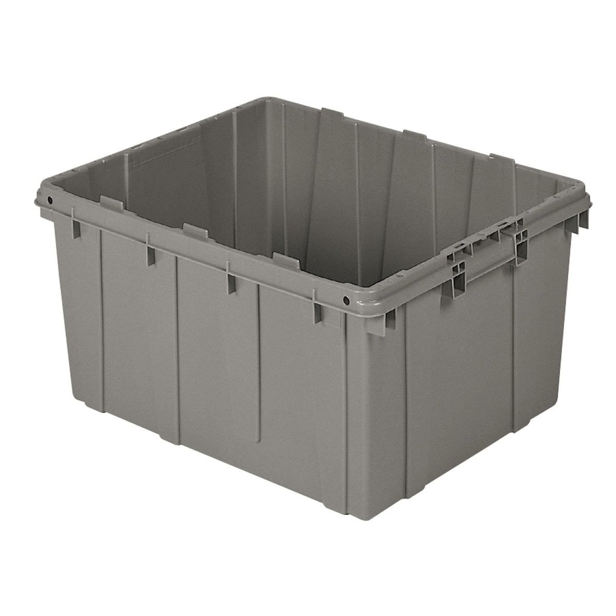 DL2420120201000 Plastic Nesting Detached Lid Container, 24-Inch x 20-Inch x 1... gallery