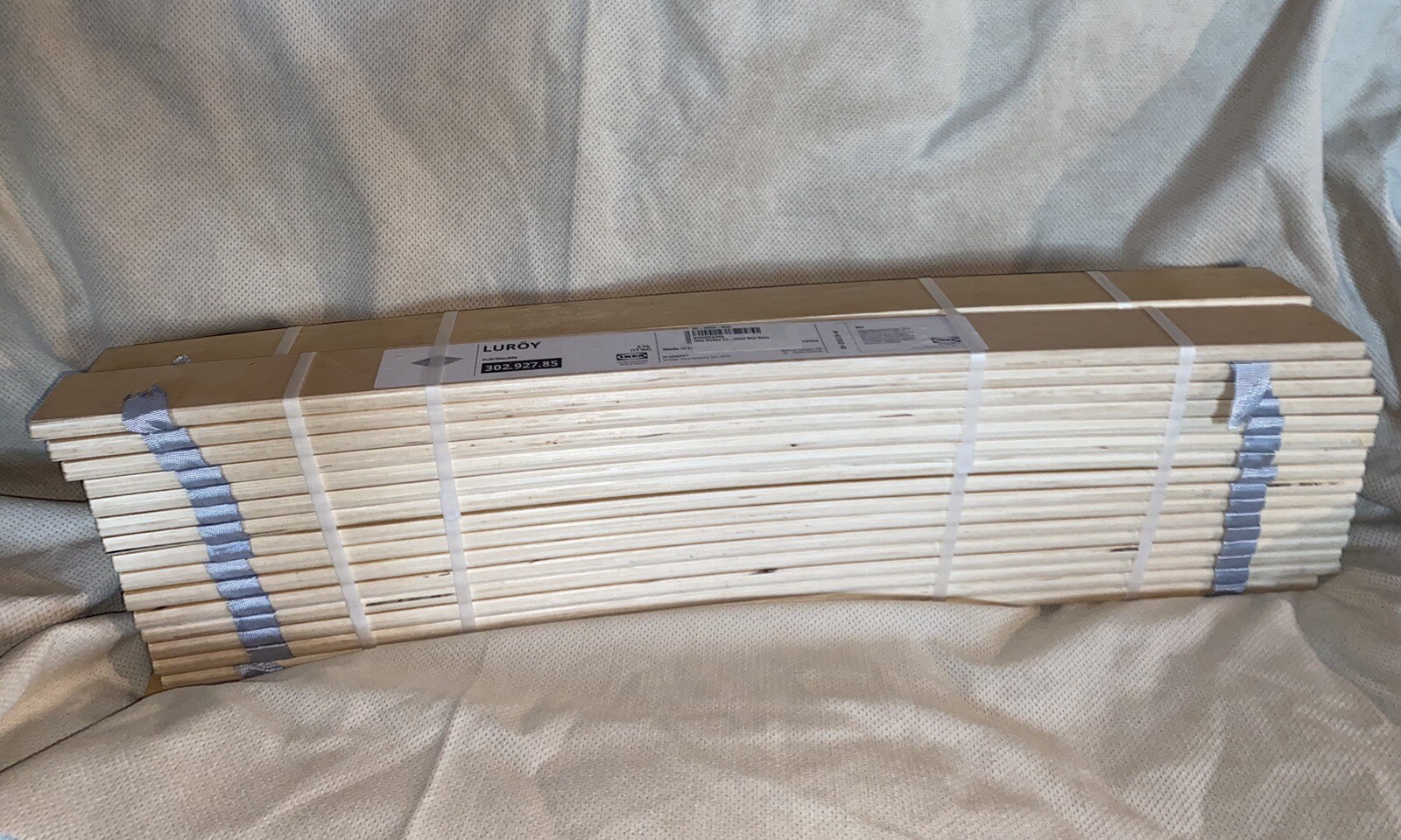 Ikea LUROY Full/Double Slatted bed base 302.927.85 - NEW gallery