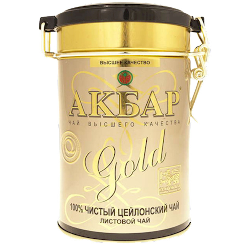 Akbar Tea GIFT SET Black Tea CEYLON GOLD TIN 400g Made in Sri Lanka gallery
