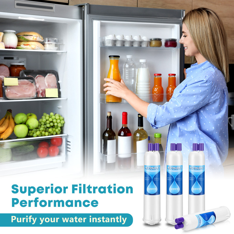 2 Pack Refrigerator Water Replacement Filter P1WB2 W10121145 gallery