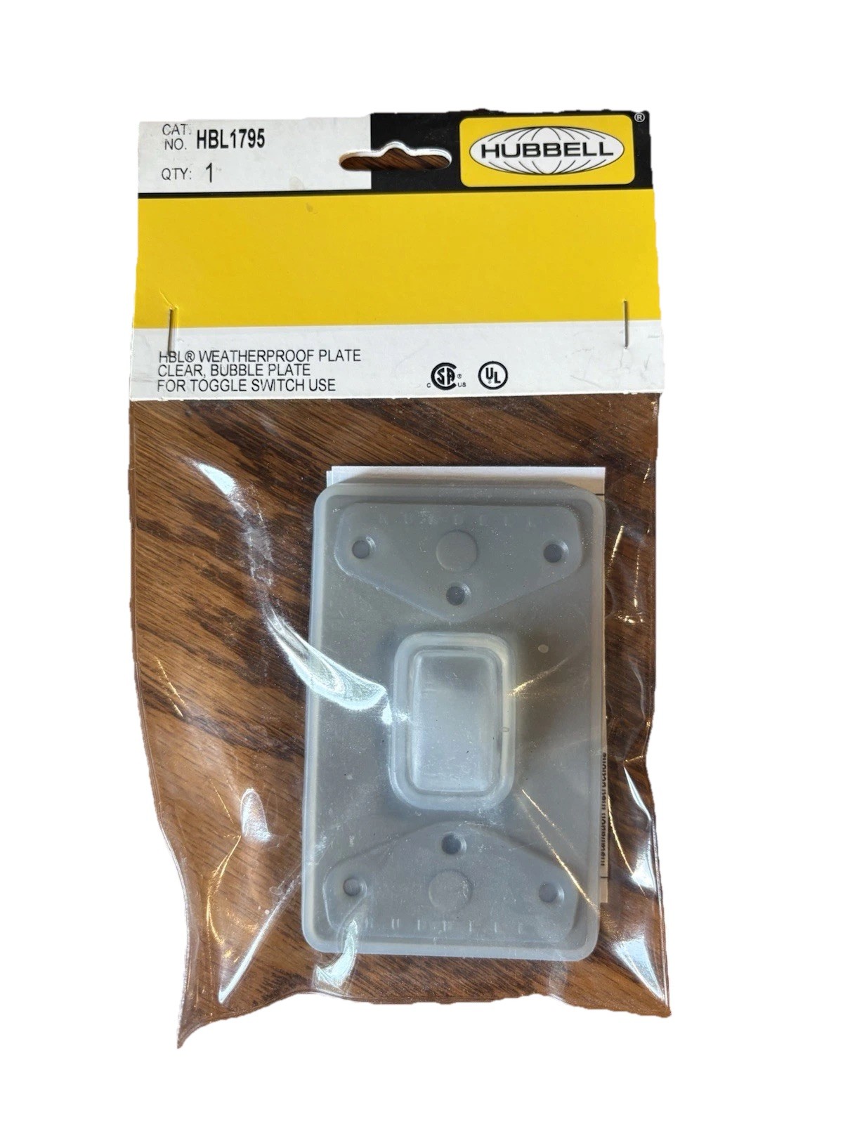 Hubbell HBL1795 Weather-Proof Toggle Cover Clear gallery