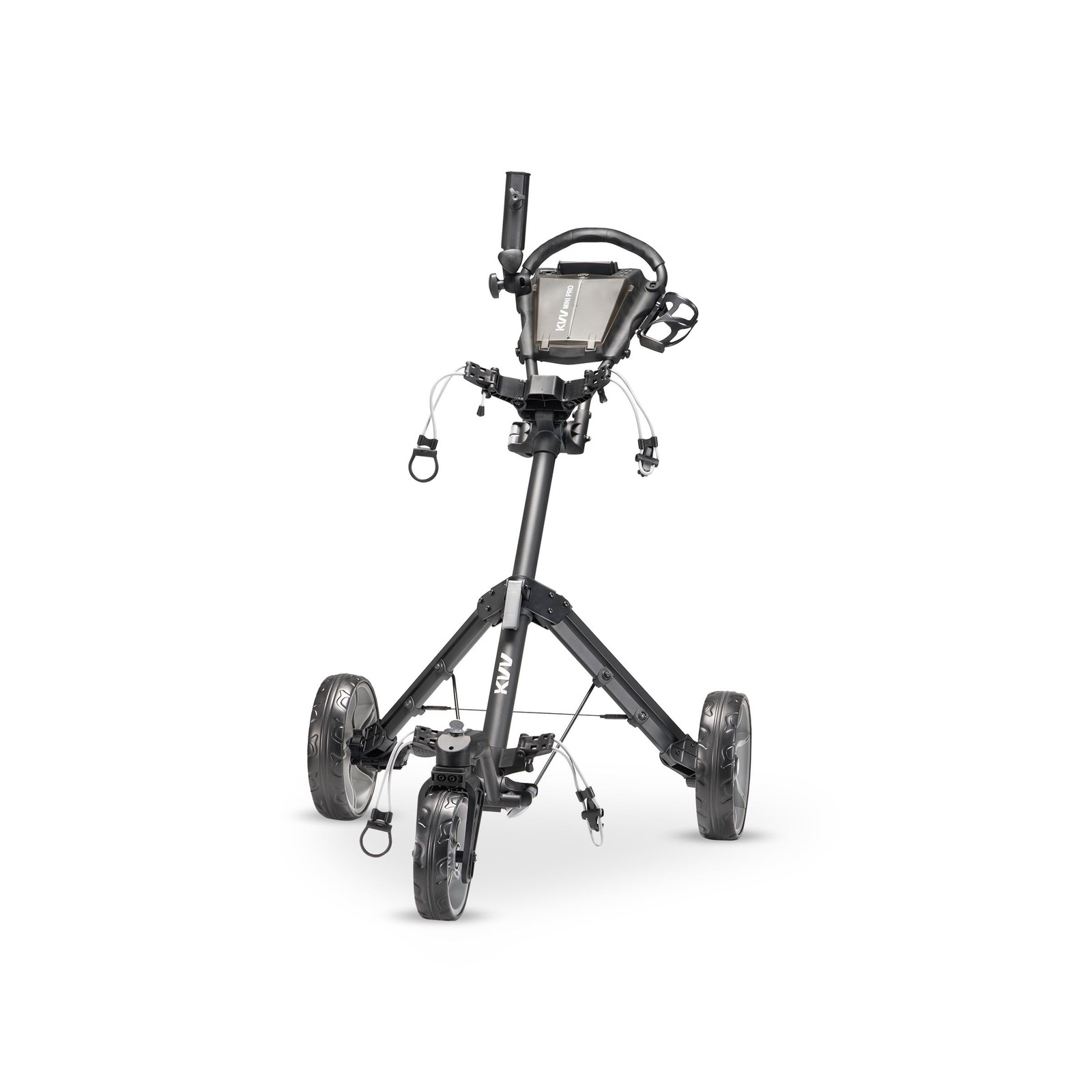 KVV Mini-Pro Deluxe Golf Cart for All Age Groups,Golf Push Cart with Adjustab... gallery