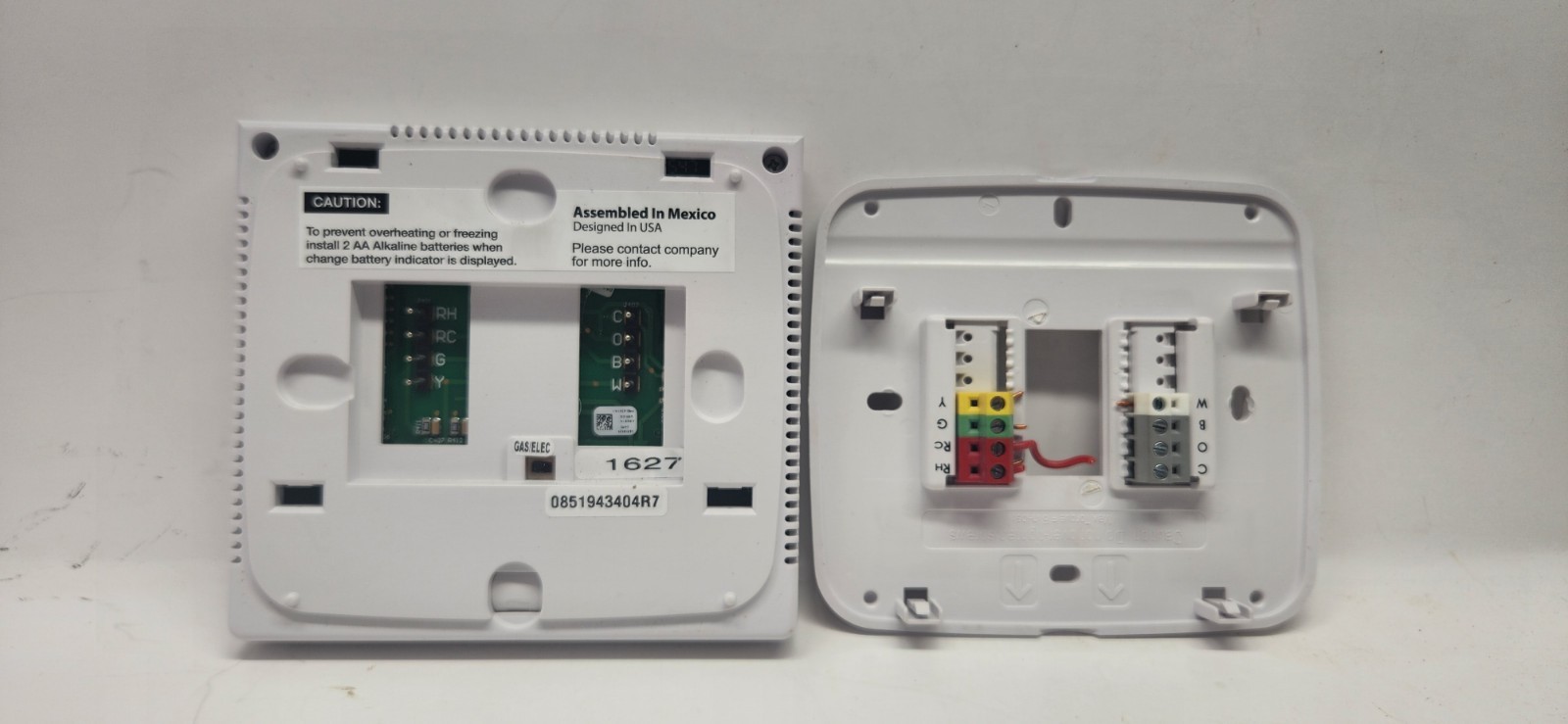 PRO1 IAQ T701 White 24 Volts Non-Programmable Electronic Thermostat Tested gallery