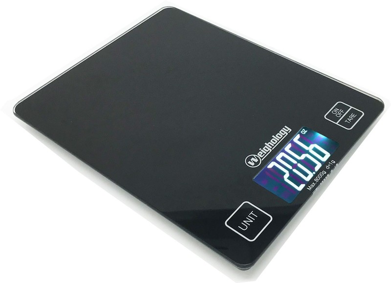 Glass Top Digital Kitchen Scale Diet Food Postal Mailing 8KG/17.6LBS x 1g gallery