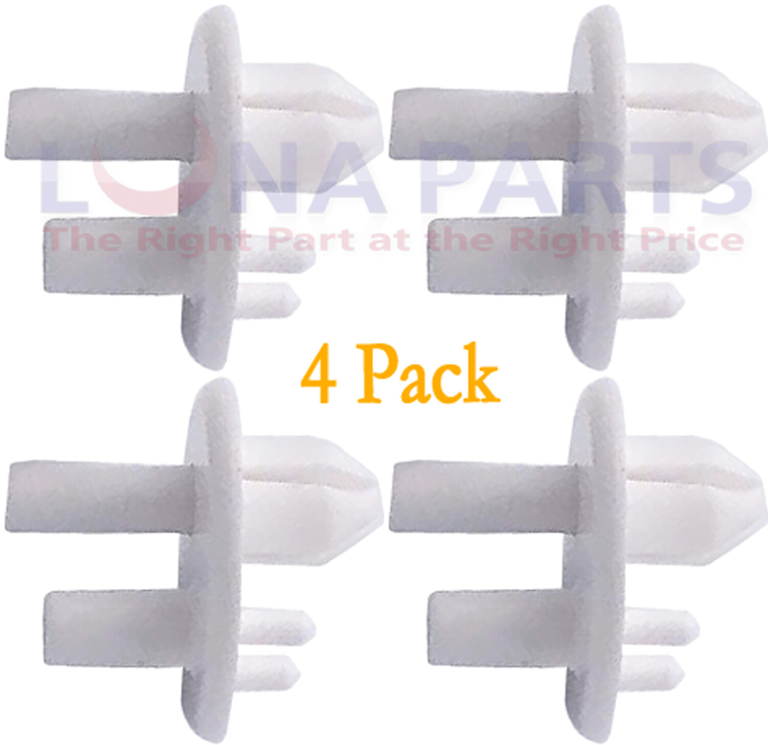 4 Pack Refrigerator Support Cover Crisper 241993001 AP4393090 PS2358879 gallery
