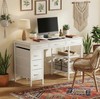 55 inch Computer Desk with 6 Drawers & 2 Open Shelves gallery