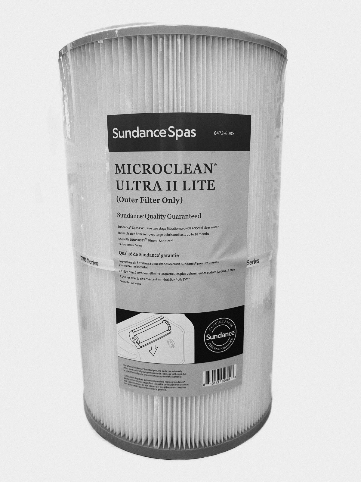 Sundance® Spas OEM MicroClean Ultra II Lite - Outer Filter (6473-608S) 2026+ gallery