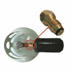 TechTongda Propane Refill Adapter Lp Gas Cylinder Tank Coupler Heater US Stock