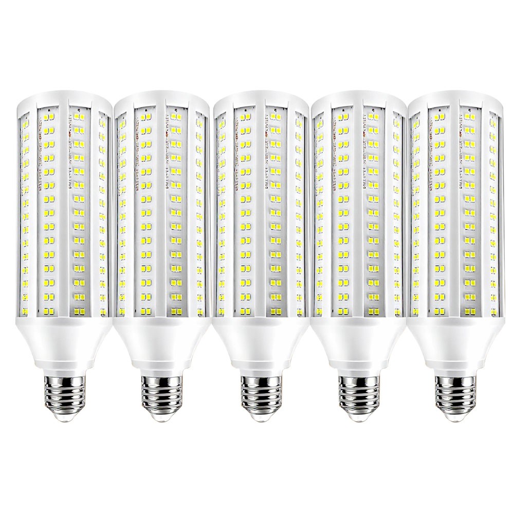 1-5PC 600W Equivalent LED Corn Light Bulb 3000 Lumen 60W 6000K Daylight E26/E27