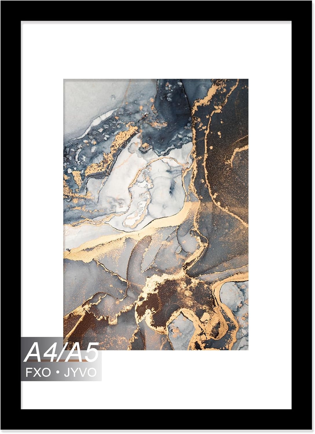 A4 Frame, Display Picture A5 with Mat or Without Mat, Light Weight and High Tran gallery