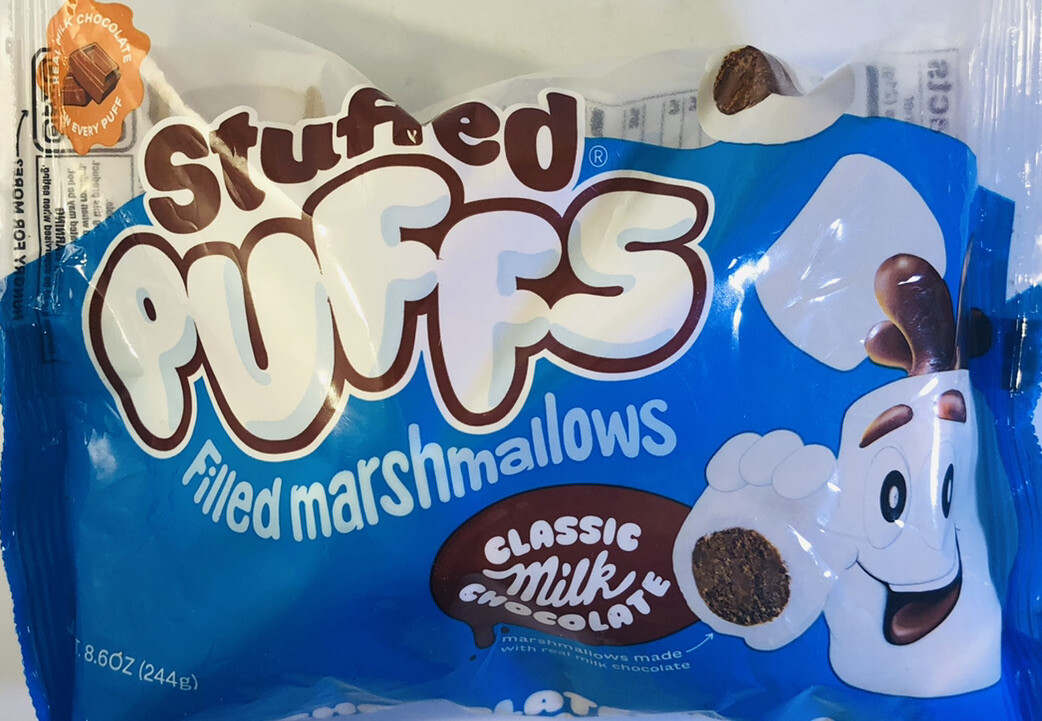 Stuffed Puffs Filled Marshmallows Classic Milk Chocolate 8.6oz Bag-NEW-SHIP24HRS gallery