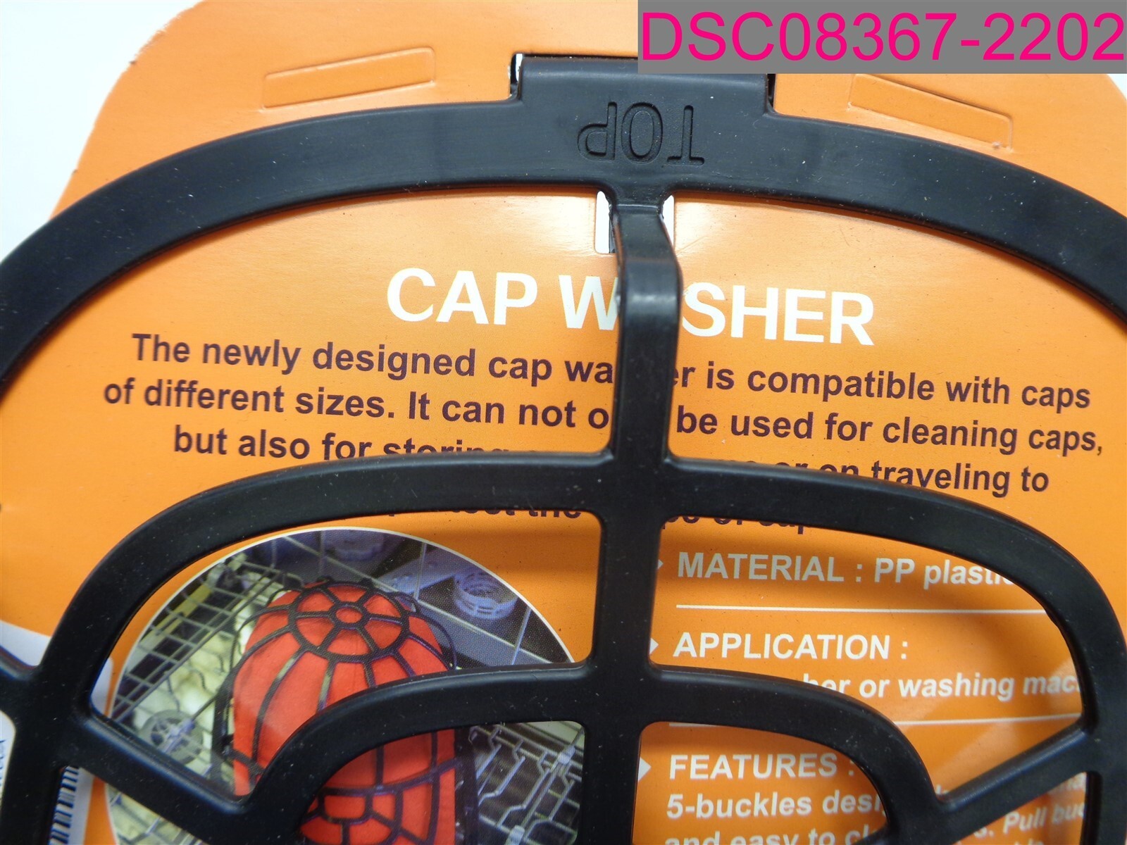 Hat Washer for Baseball Caps Black Fits Adults & Child's Caps. gallery
