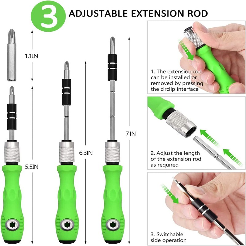 32 in 1 Precision Screwdriver Set mini magnetic Screwdriver Set maintenance gallery