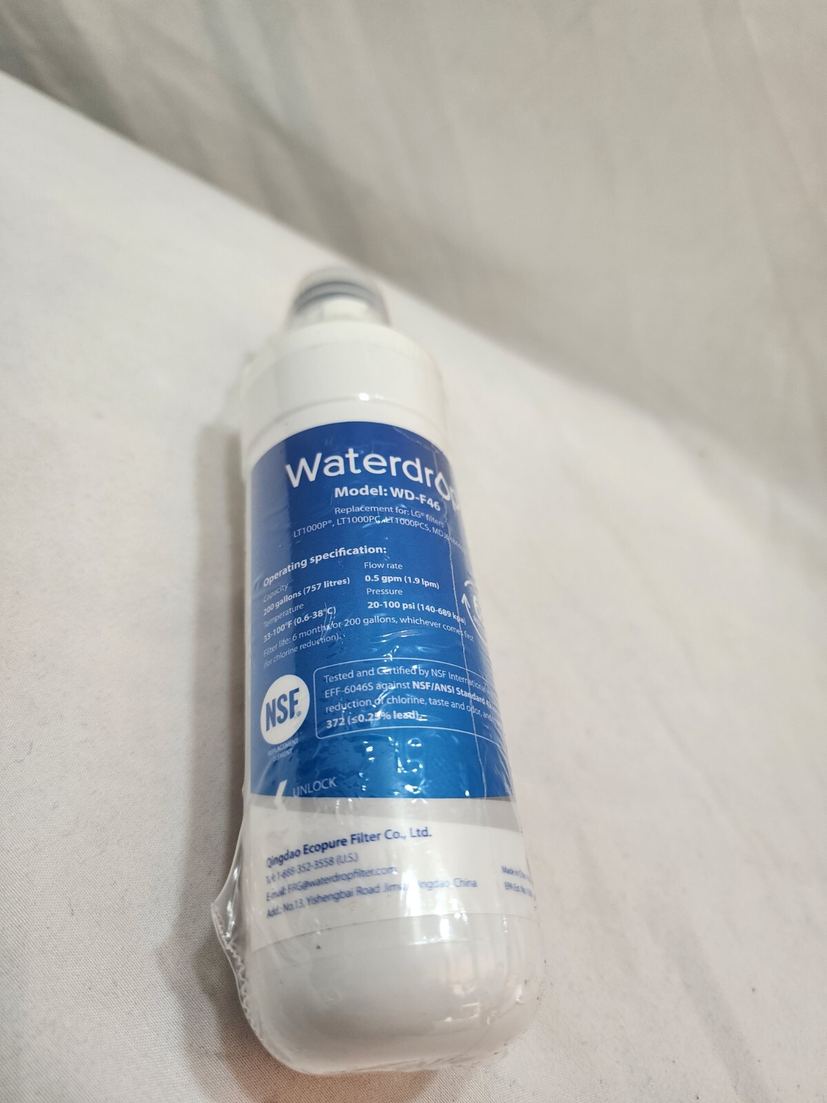 Waterdrop Replacement Filter Model: WD-F46 gallery