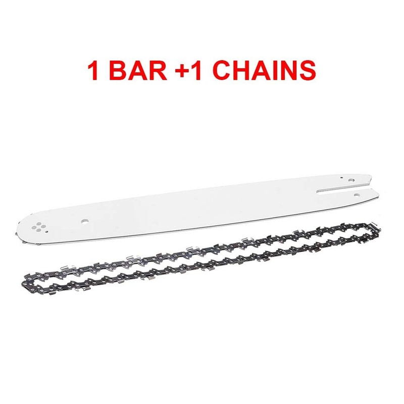 14 Inch Chainsaw Guide Bar & Chainsaw Chain Blade Set 3/8" 50 DL Drive Links gallery