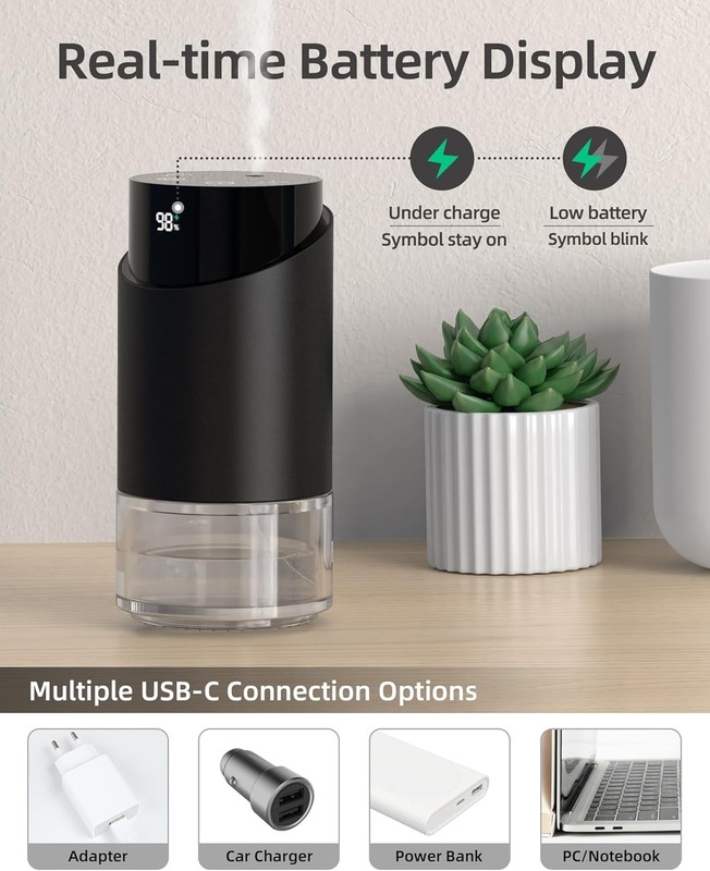 Waterless Essential Oil Diffuser Aromatherapy Scent Diffusers for Home Large gallery