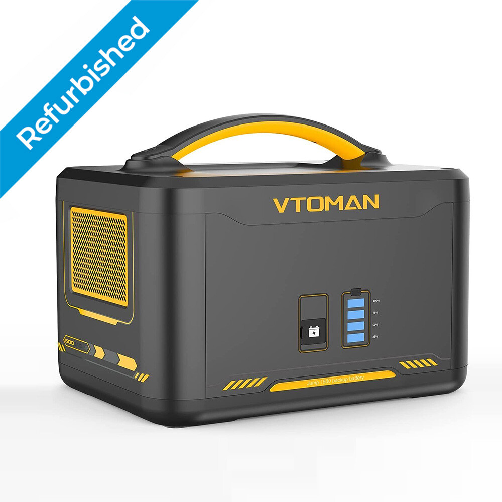 VTOMAN Jump 1500 Extra Battery 1548Wh Large Capacity LiFePO4 for Jump 1500X/1800 gallery