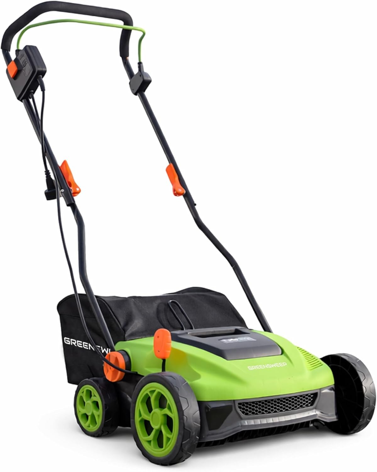 GreenSweep TurfoMax Artificial Turf Sweeper 13A Electric Debris Collector gallery