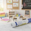 Fade-Resistant Bulletin Board Paper, 48” x 12’, White Brick Roll gallery
