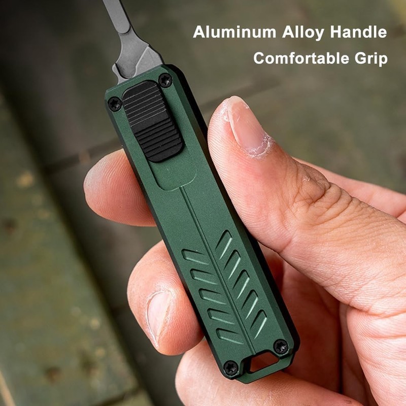 Automatic Utility Knife, Safety Auto Box Cutter Retractable, EDC Push Button gallery