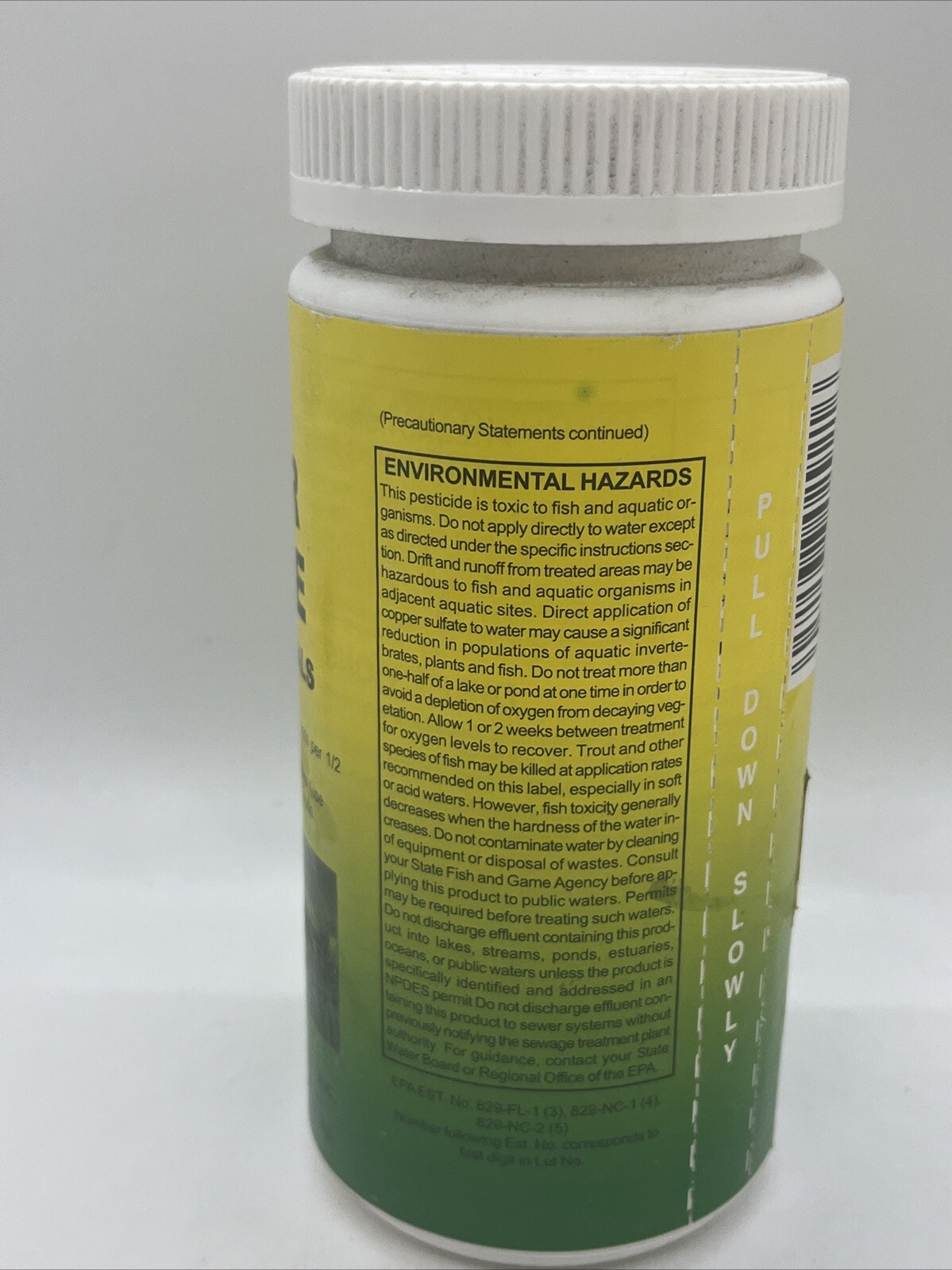 SouthernAg Copper Sulfate 99% Crystals Granular - 1 lb. New Algicide Sewer Mgt gallery