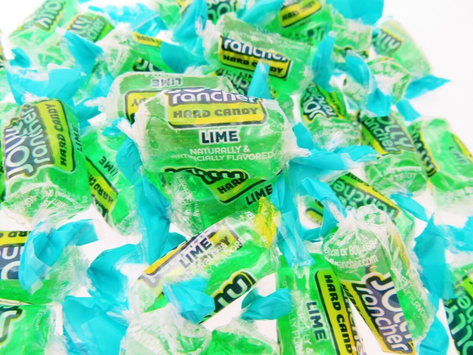 Jolly Rancher LIME - 8oz Hard candy candies Half Pound Sweet ~ NEW FLAVOR gallery