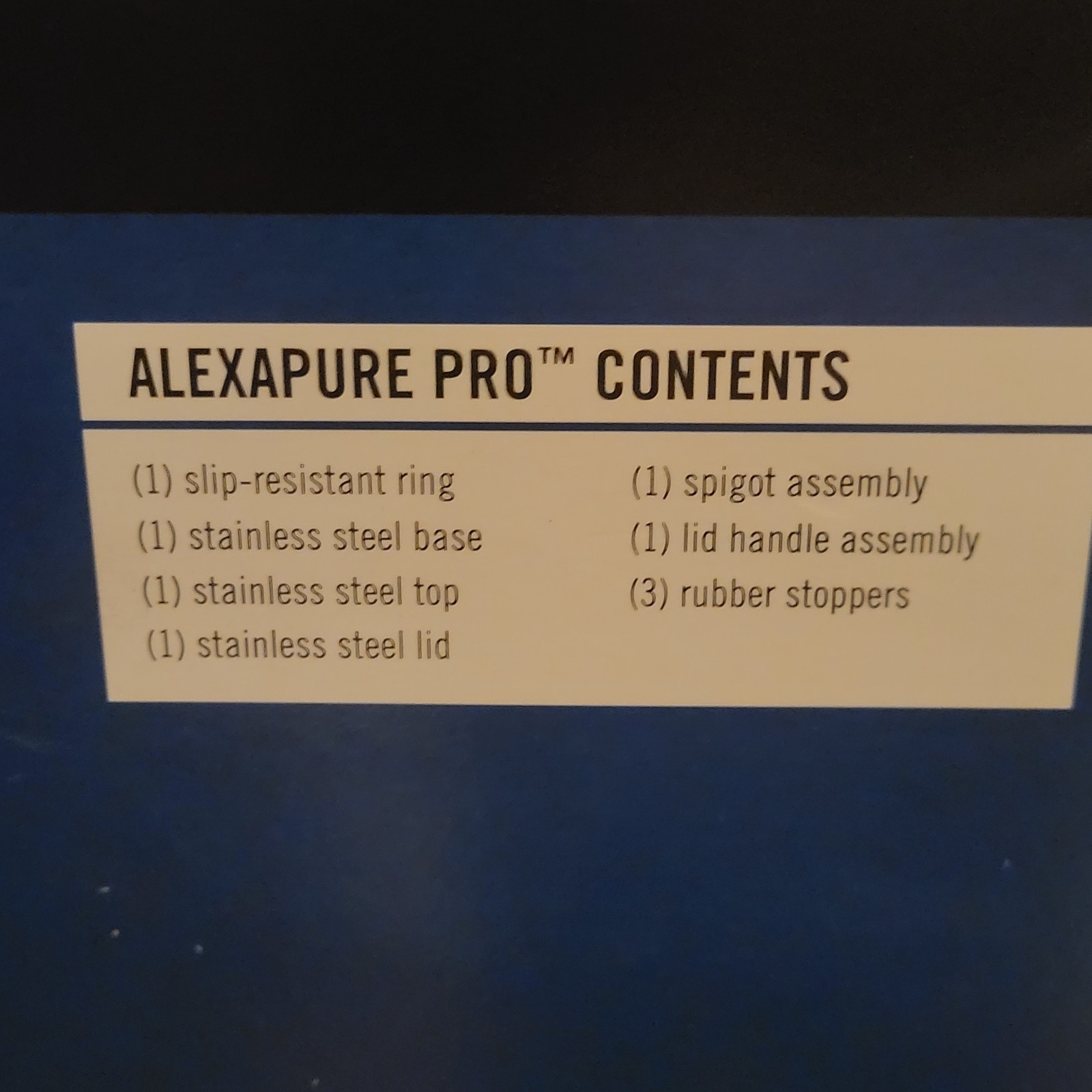Alexapure Pro Water Filtration System Stainless - No Filters gallery