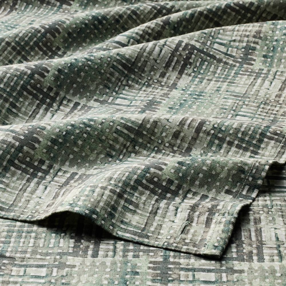 Linen Cool Washed Printed Shower Curtain - Casaluna gallery