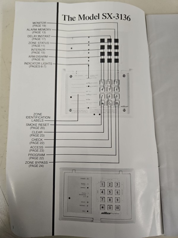 Nutone Nutech Digital Remote Control Model SX-3136 Users Manual Only {RARE} gallery