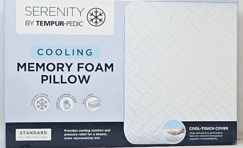 Cooling Memory Foam Pillow Serenity By Tempur-pedicure gallery