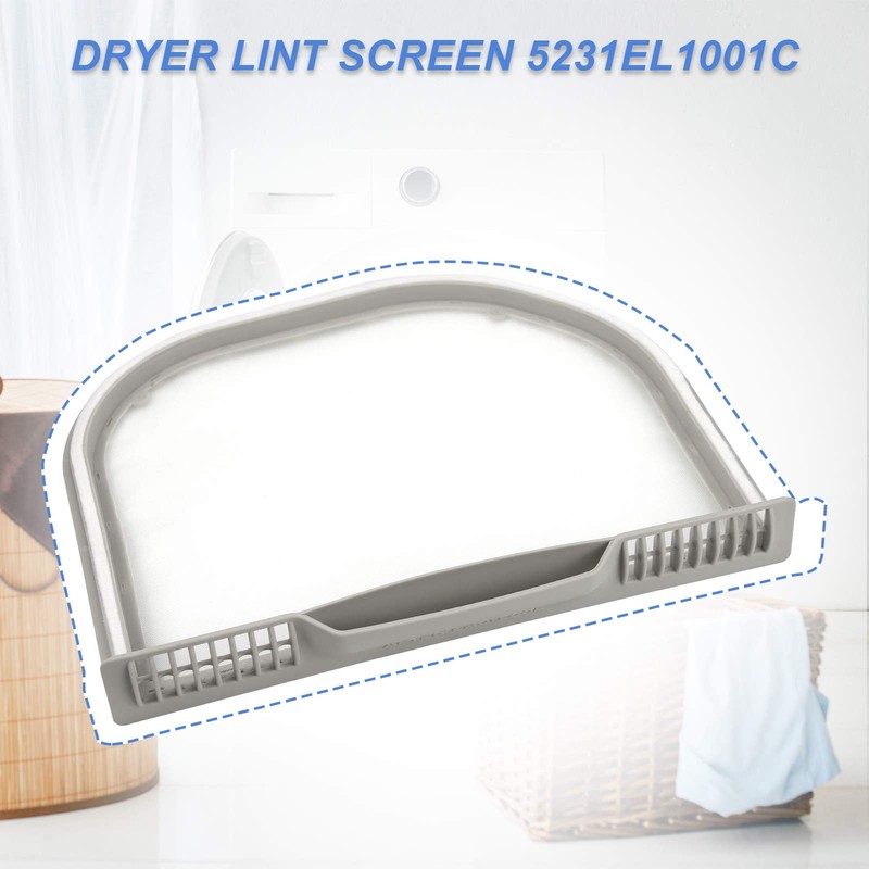 5231EL1001C Dryer Lint Screen Filter Replacement Fit for LG Dlex5170w Dley1201v gallery