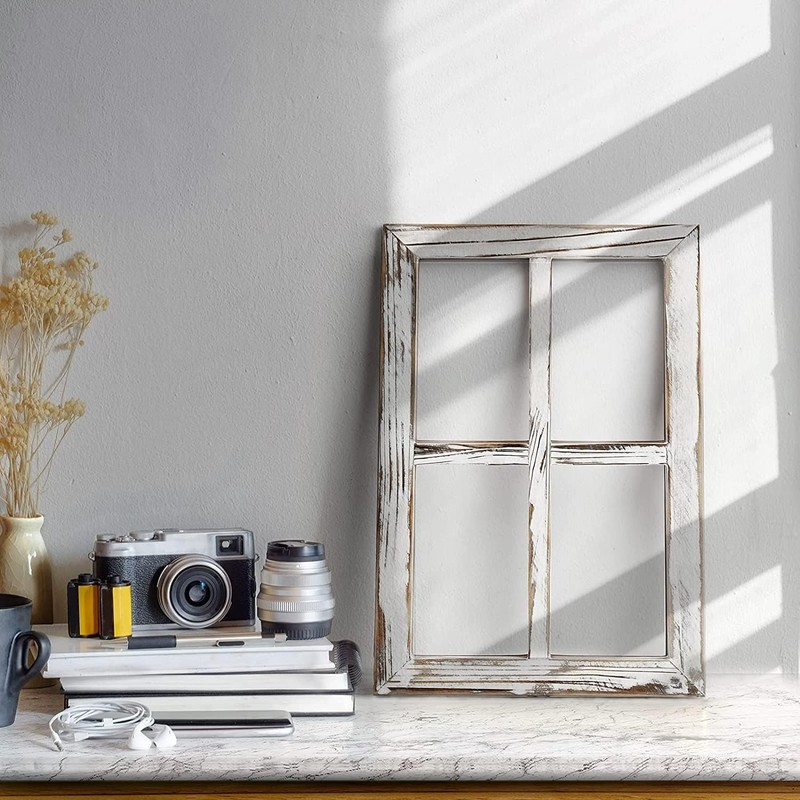 Rustic Wall Decor-Home Decor Window Barnwood Frames -Room Decor for Home gallery