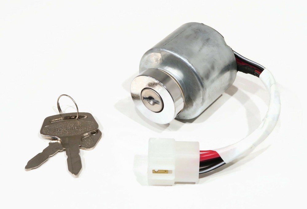 Ignition Switch Kit, 12V with 4 Terminals & Positions for Kubota G1800S, G1900