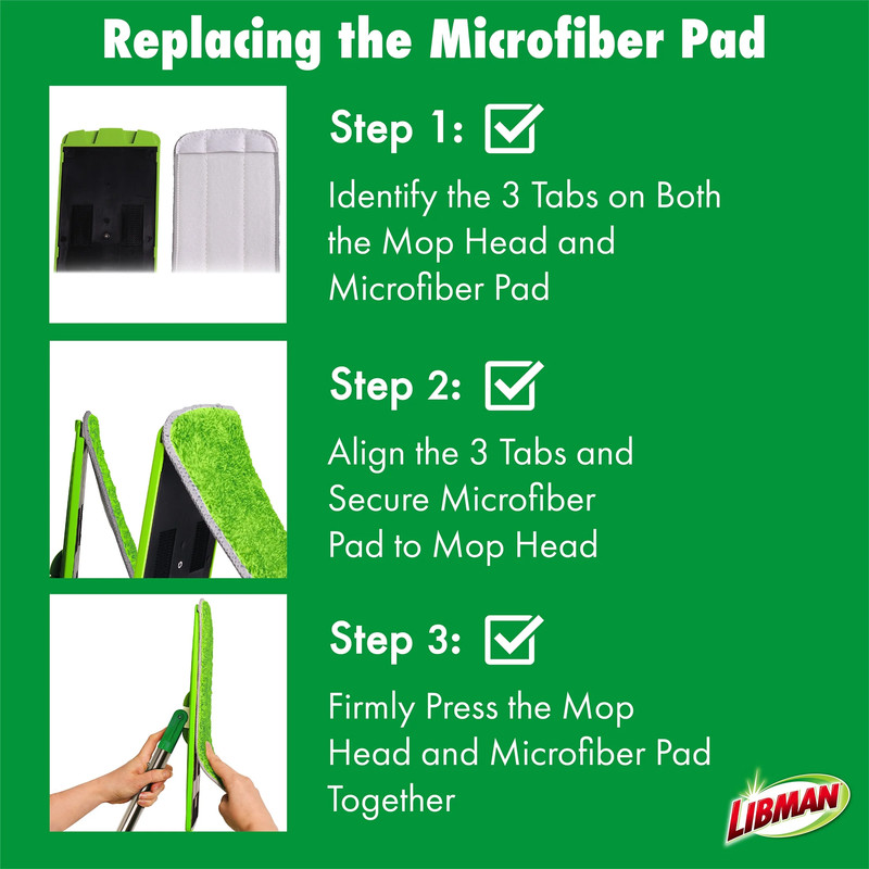 Rinse N Wring Flat Mop System with Microfiber Pad gallery