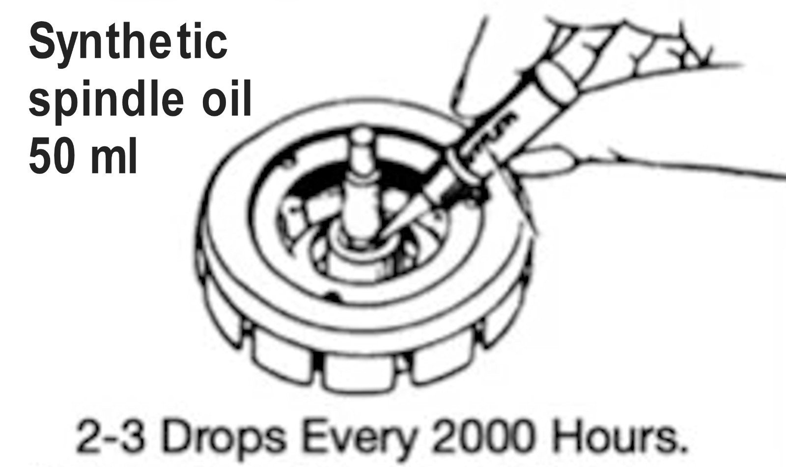 50ml OIL TECHNICS SL1200 SL1210 TURNTABLE BEARING MOTOR OIL REPLACES SFW0010 gallery