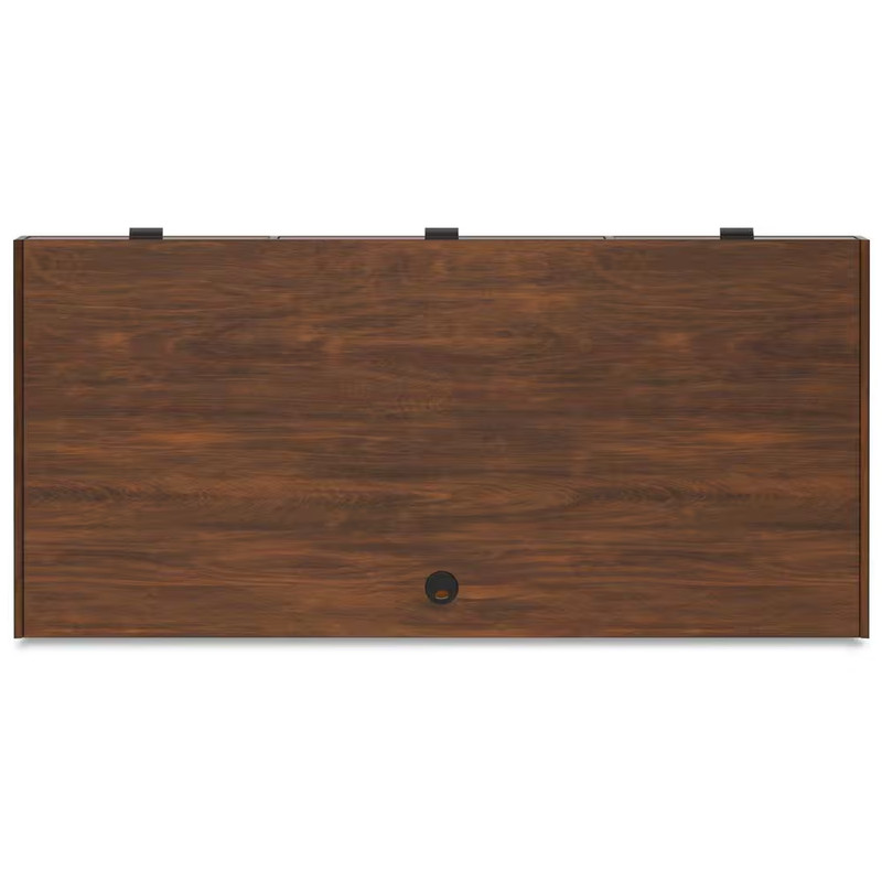 Lyncott 60 In. Rectangular Brown Wood Desk with 3 Drawer gallery