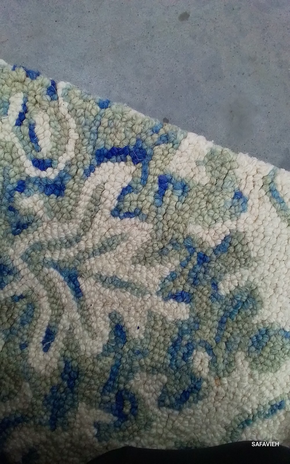 LBLUE IVORY 4'-0" x 6'-0" Broken Thread Rug, Reduced Price 1172767835 DDY901L-4 gallery