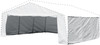 Domain Carport Sidewall Enclosure Set, 20' X 20', White, 22 Lbs, Polyethylene Ma gallery
