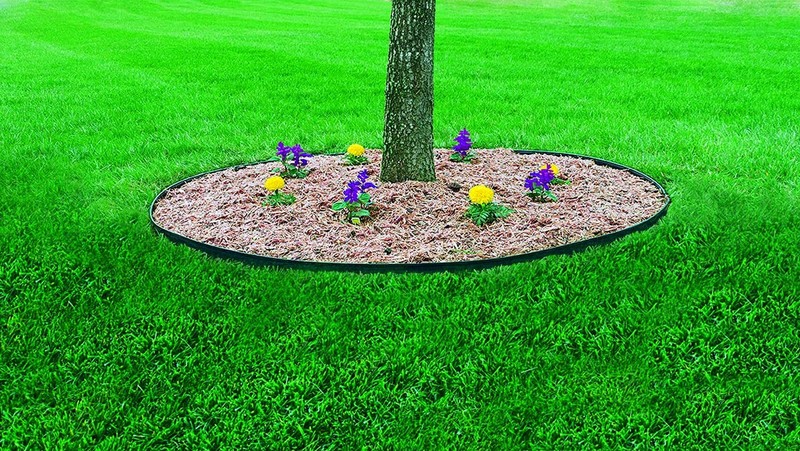 EasyFlex No-Dig Landscape Edging Kit - 100 ft., Black 100 ft traditional gallery