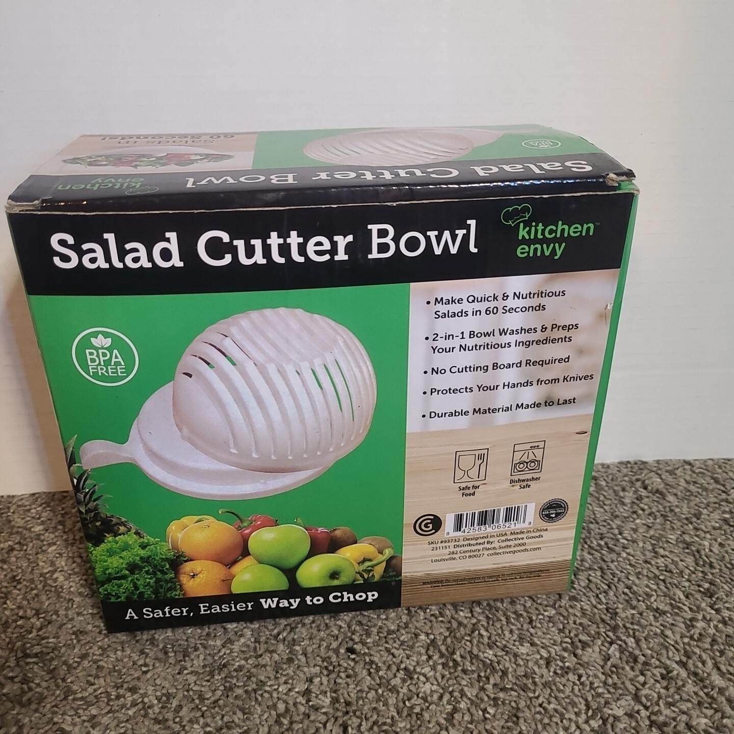 60 Seconds Salad Cutter Bowl gallery