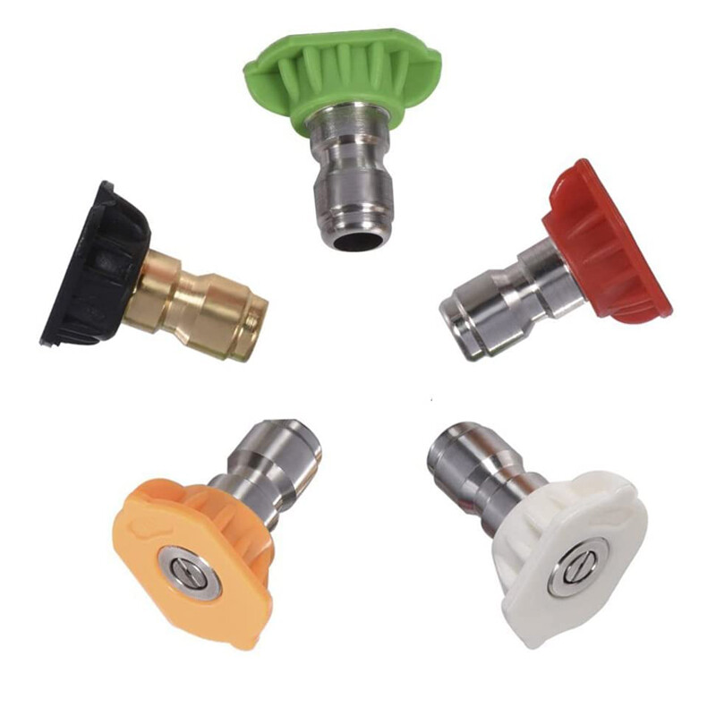 CarCarez Pressure Washer Nozzle Tips Multiple Degrees, 1/4 INCH (2.5 GPM) gallery