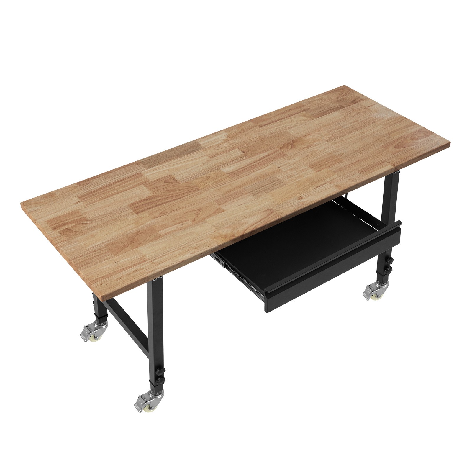Uimoso Adjustable Workbench 60 x 24 in with Drawer & Power Outlets gallery