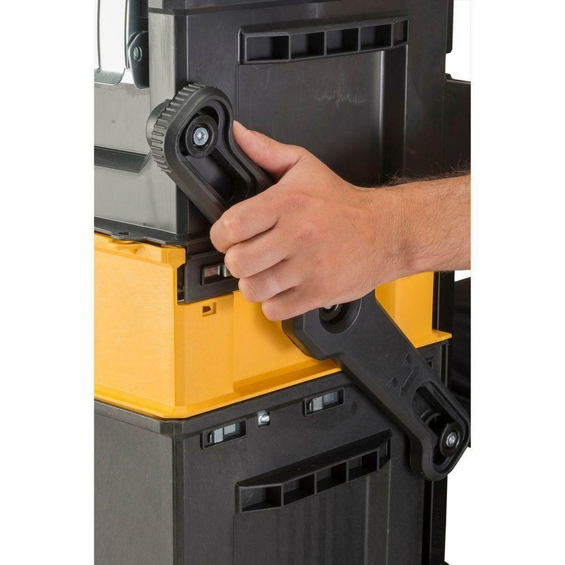 portable storage tool box mobile rolling organizer bin tray dewalt dwst20880 gallery