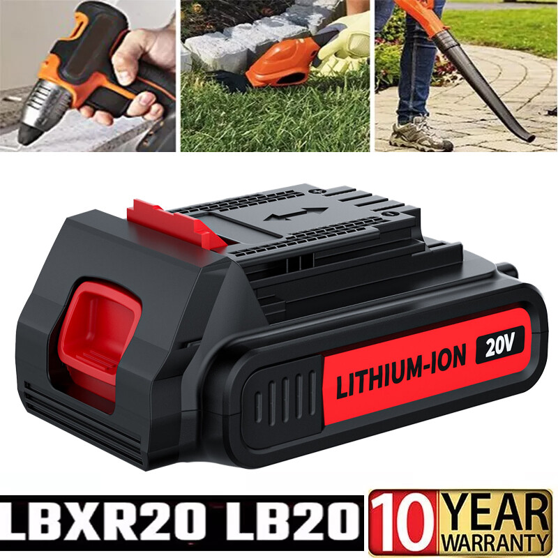 20V replacement for Black and Decker 20 Volt Lithium LBXR20 LB20 LBX20 Battery gallery