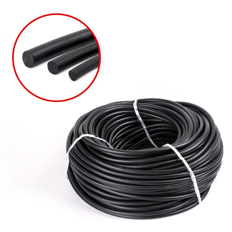 Nitrile Rubber Solid Sealing Strip Rod Round Bar 2mm-22mm Elastic Oil-Resistance gallery