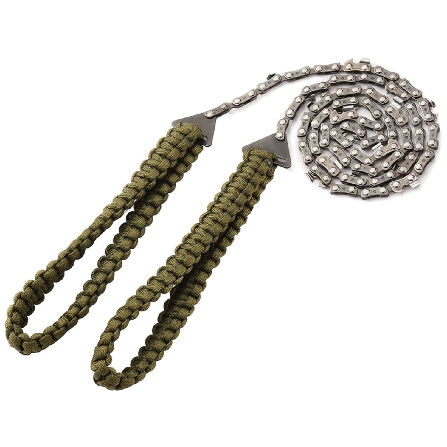 Lightweight 36-Inch Chainsaw with Paracord Handle - Ultimate Outdoor Gear gallery