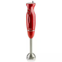 Immersion Electric Hand Blender with Stainless Steel Blades, RED HS560W